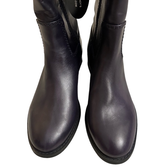 INC International Concepts Women's Fawne Leather Tall Riding Boots Size 5.5 - Picture 10 of 11